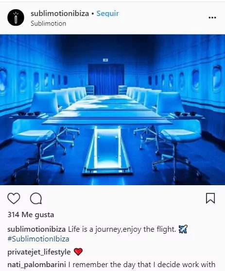 Restaurante Sublimotion de Ibiza