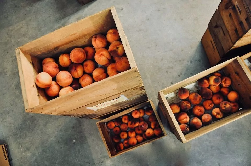 Muebles reciclados con cajas de madera