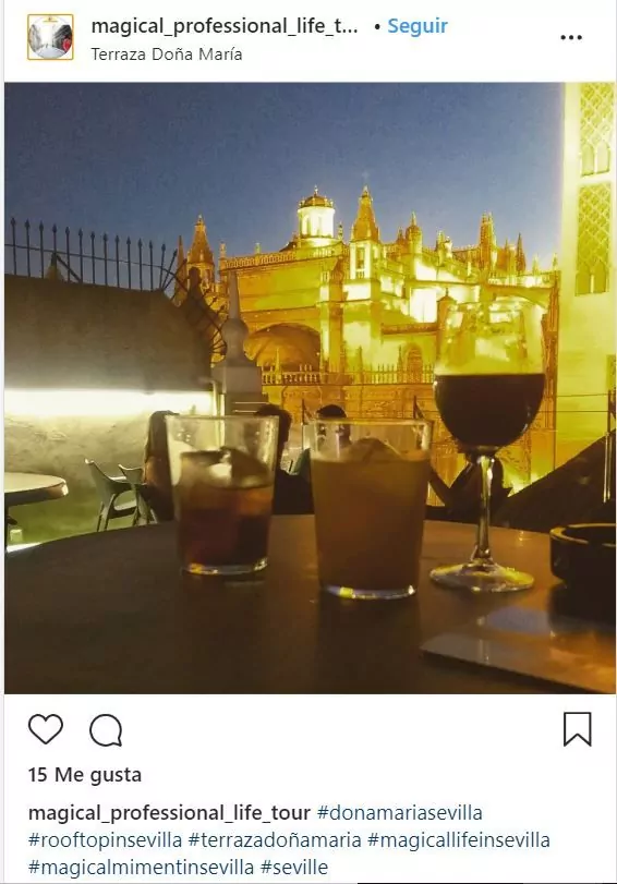 Terraza Doña María en Sevilla