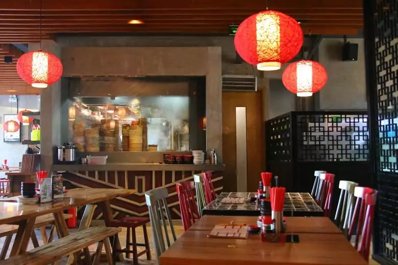 Decoración restaurantes japoneses