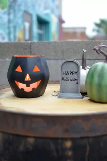 lámparas para decorar restaurante en halloween