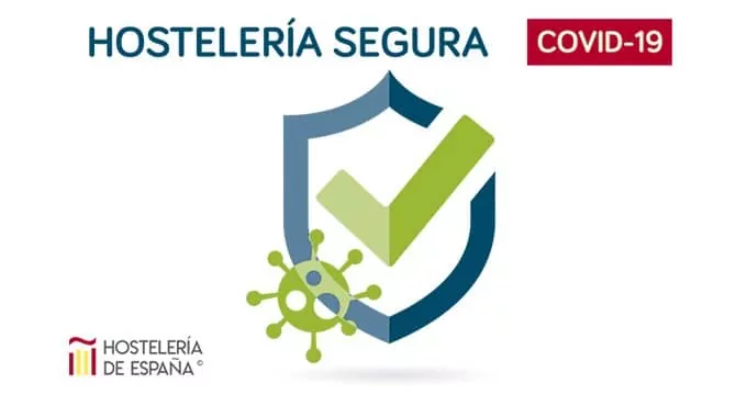 Logo certificado hostelería segura