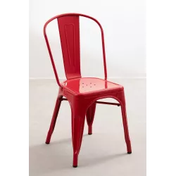 Silla TOLIX COLOR ROJO - Ref ST001-R