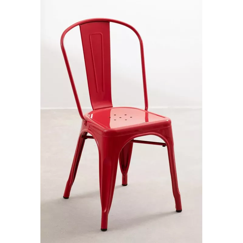 Silla TOLIX COLOR ROJO - Ref ST001-R