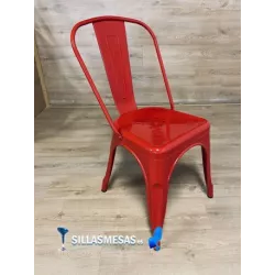 Silla TOLIX COLOR ROJO - Ref ST001-R