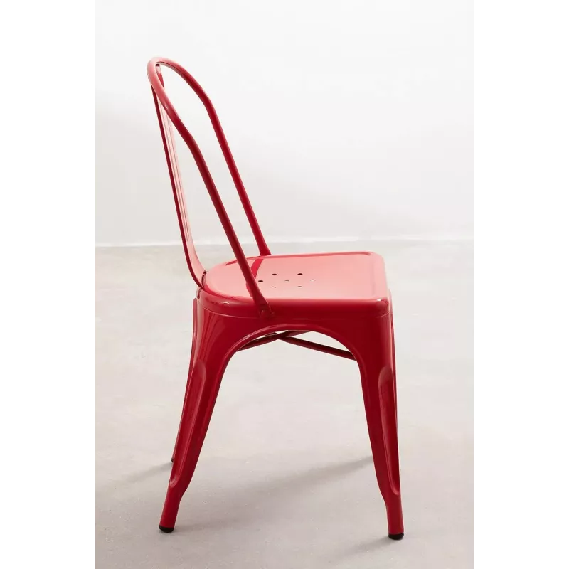 Silla TOLIX COLOR ROJO - Ref ST001-R