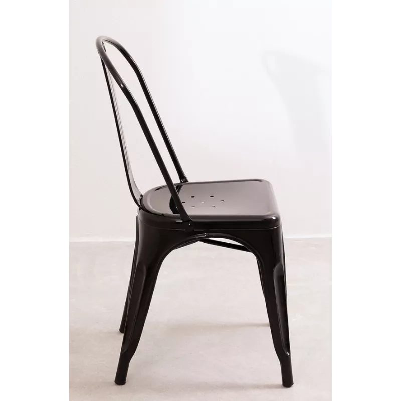 Silla TOLIX COLOR NEGRO - Ref ST001-N