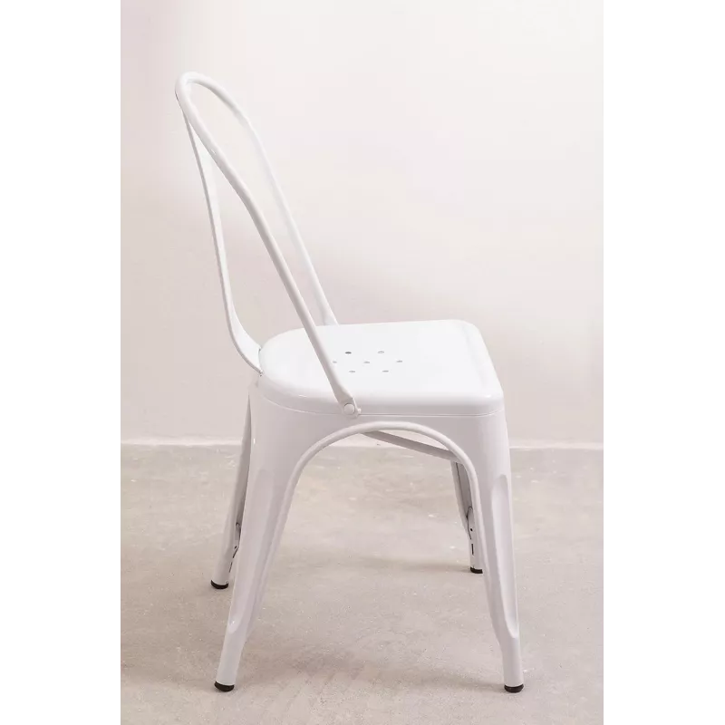 Silla TOLIX COLOR BLANCO - Ref ST001-B