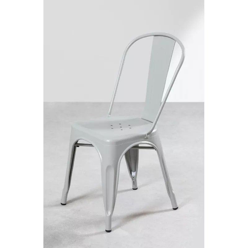 Silla TOLIX COLOR GRIS - Ref ST001-G