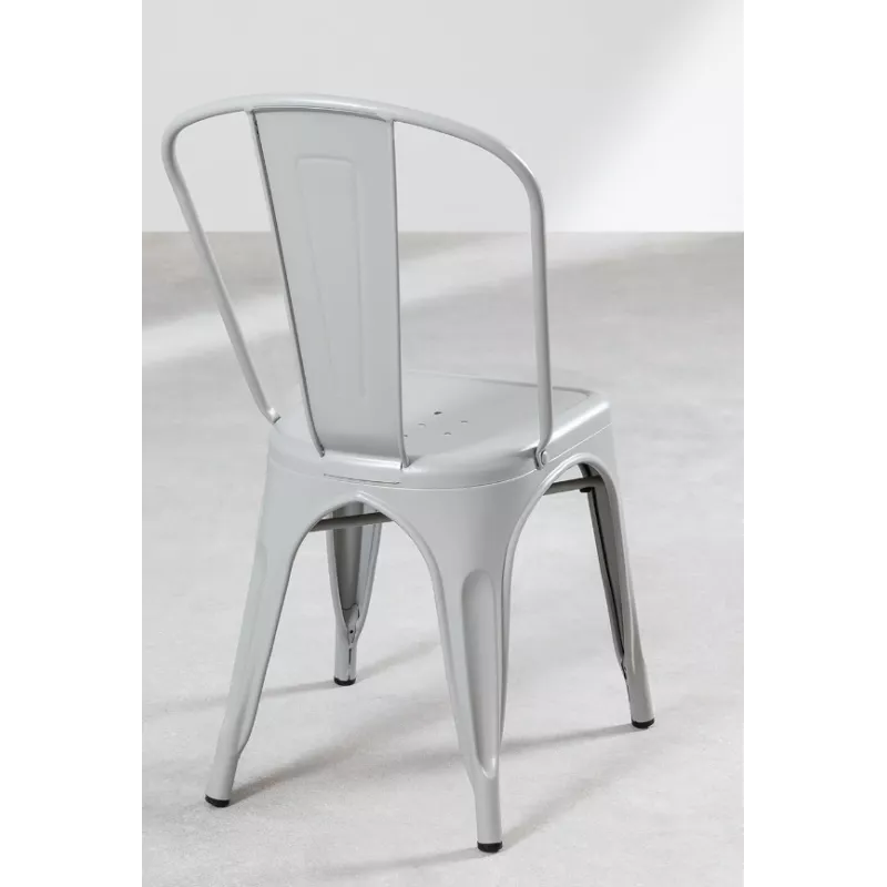 Silla TOLIX COLOR GRIS - Ref ST001-G