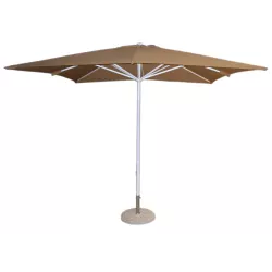 PARASOL ALUMINIO 3X3 POLIESTER BEIG - Ref 898