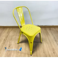 Silla TOLIX COLOR AMARILLO - Ref ST001-AM