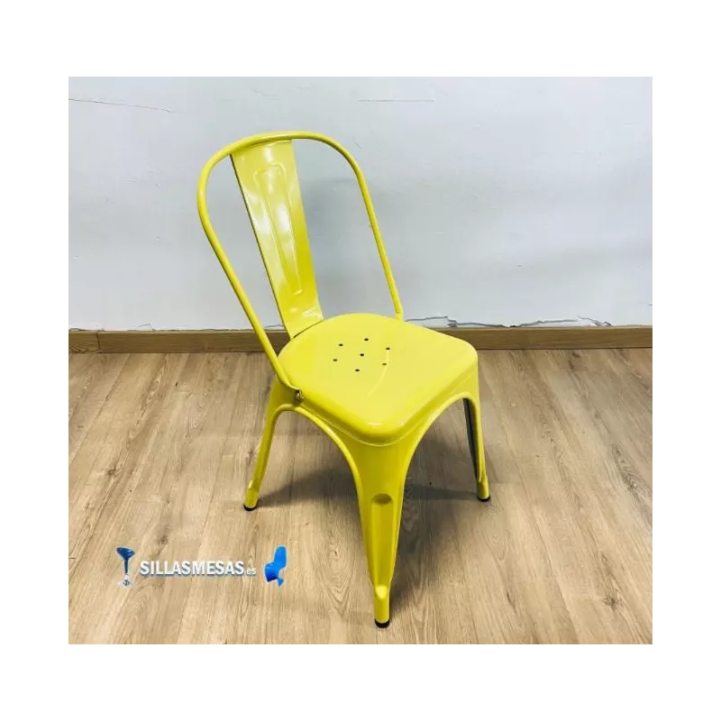 Silla TOLIX COLOR AMARILLO - Ref ST001-AM