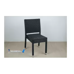 Silla FUENGIROLA NEW negro - Ref F-001-N