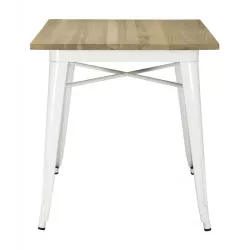 Mesa TOLIX INTERIOR pie blanco - Ref 361-TOLBL