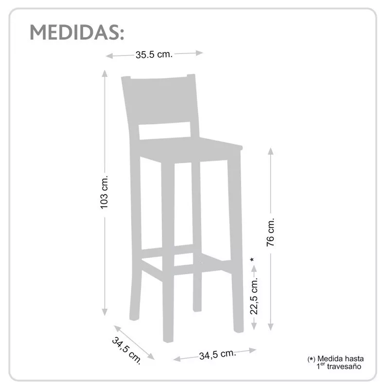 Taburete TORRES - Ref 127-T5