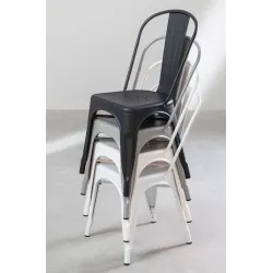 Silla TOLIX METALIZADA - Ref ST0002-MET