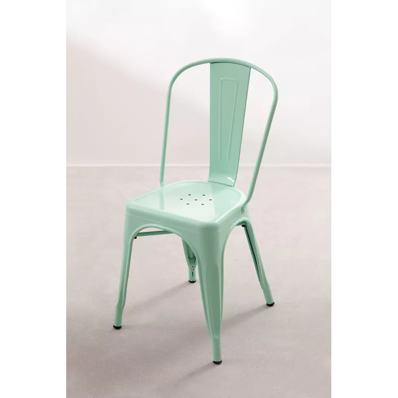 Silla TOLIX COLOR VERDE MENTA - Ref ST001-V