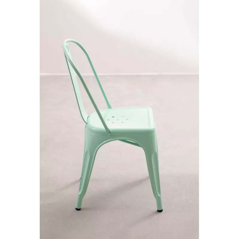 Silla TOLIX COLOR VERDE MENTA - Ref ST001-V