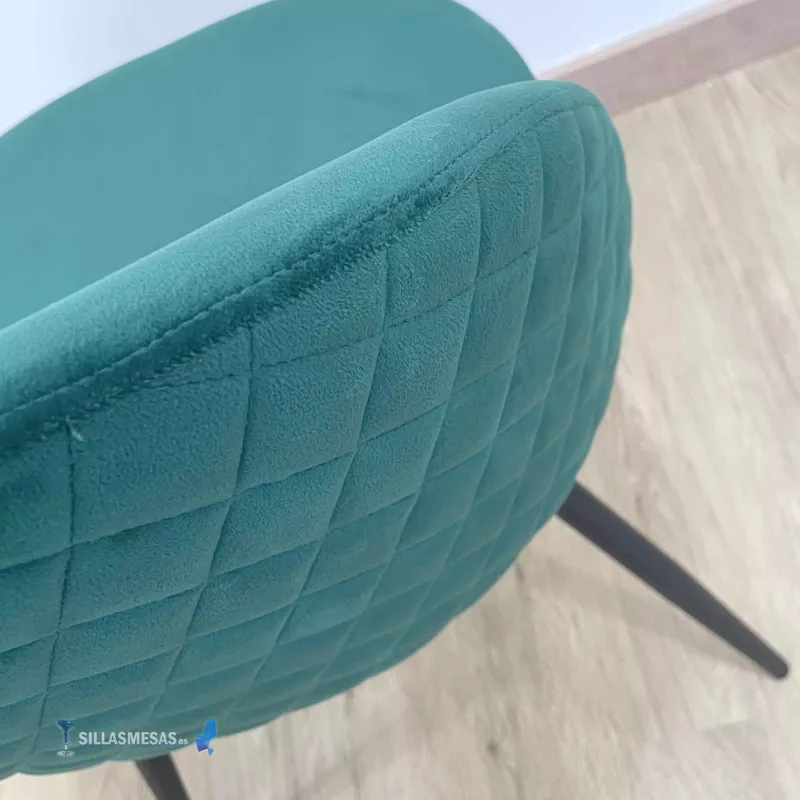 Silla VELVET Verde - Ref SM-SG