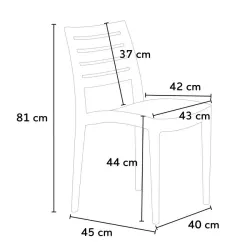 SILLA SANTORINI - Ref 337