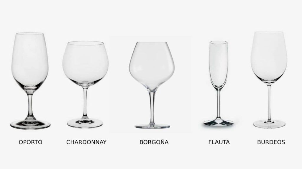 Tipo de copas de vino: ¿qué copas hay y con qué vino se usan?